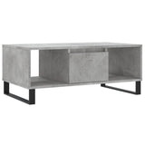 Coffee Table Concrete Grey 90x50x36.5 cm Engineered Wood 830600