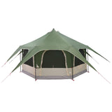 Family Tent Green 5-Person 185T Polyester with PU Coating 42017394