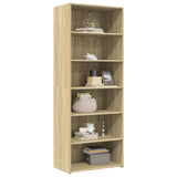 Highboard Sonoma Oak 70x41x185 cm Engineered Wood 3281689
