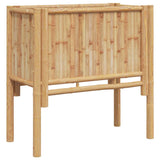 Garden Raised Bed Brown 70 x 35 x 70 cm Bamboo 4106589