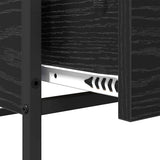Coffee Table Black Oak 100 x 51 x 45 cm Engineered Wood 882766