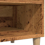 Record Cabinet Old Wood 84.5x38x48 cm Engineered Wood 857163