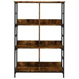Bookshelf Smoked Oak 78.5x33x117.5 cm Engineered Wood 835251