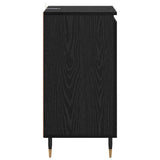 Sideboard 2 pcs Black Oak 40 x 35 x 70 cm 881683