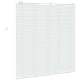 Venetian Blind White 145 x 160 cm 35 mm Solid Paulownia Wood 42015425