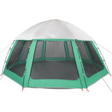 Pool Tent with Removable Fly & Mesh Walls Sea Green 510x510 cm 4100635