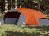 Family Tent Crossvent 8-Person Orange Waterproof 94423