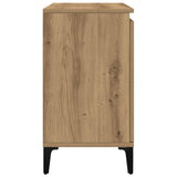 Sink Cabinet Artisan Oak 58x33x60 cm Engineered Wood 857118