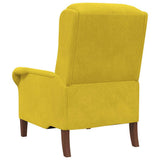 Armchair Yellow 76 x 94 x 102 cm Velvet 42009864