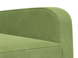 Armchair Light Green Velvet 42043415