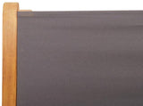 Garden Chairs 2 pcs Anthracite Solid Wood Acacia and Fabric 367658