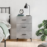 Bedside Cabinet Grey Sonoma 40x40x66 cm Engineered Wood 827682