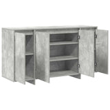 Sideboard Concrete Grey 135 x 41 x 75 cm Engineered Wood 3333889