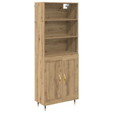 Highboard Artisan Oak 69.5 x 34 x 180 cm Engineered Wood 3415956