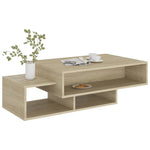 Coffee Table Sonoma Oak 105x55x32 cm Engineered Wood 808525