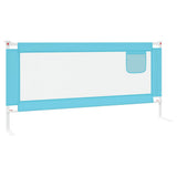 10215 Toddler Safety Bed Rail Blue 200x25 cm Fabric