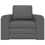 Sofa Bed Dark Grey 98 x 71 x 83 cm Fabric 4106656