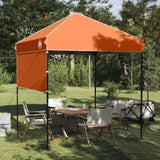 Canopy Tent Manual Orange 194 x 194 x 251 cm Fabric 42007376