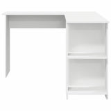 Corner Desk White 140 x 113.5 x 75 cm Engineered Wood 869554