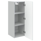 Wall-Mounted Cabinet White 33 x 34.5 x 94 cm Engineered Wood 898245
