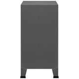 Storage Chest Anthracite Steel, plastic Medium Storage 339627