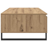 Coffee Table Artisan Oak 90 x 60 x 35 cm Engineered Wood 882590