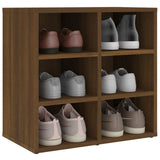 Shoe Cabinet Brown Oak 52.5x30x50 cm 820512