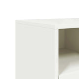 TV Cabinet White 100.5x39x60.5 cm Steel 846547