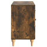 TV Cabinet Smoked Oak 89 x 34.5 x 60 cm Engineered Wood 894200