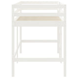 ZNTS Kids' Loft Bed without Mattress with Ladder White 90x200 cm 835890