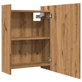 Bathroom Mirror Cabinet Artisan Oak 62.5x20.5x64 cm Engineered Wood 856178