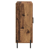 Sideboard Old Wood 69.5 x 34 x 90 cm Engineered Wood and Iron 881603