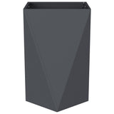 Planter Anthracite 50 x 50 x 75 cm Steel 883798