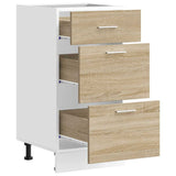 Bottom Cabinet Lyon Sonoma Oak 40x46x81.5 cm Engineered Wood 854213