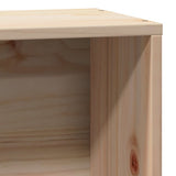 Bed Frame without Mattress 100x200 cm Solid Wood Pine 3323431