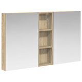 Bathroom Cabinet Set 3 pcs 100 x 10.5 x 60.5 cm Engineered wood 3403698