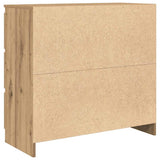 Sideboard Artisan Oak 80x35x76 cm Engineered Wood 861741