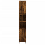 ZNTS 3 Piece Bathroom Cabinet Set Smoked Oak Engineered Wood 3187786
