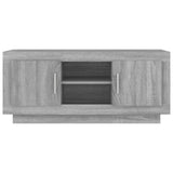 TV Cabinet Grey Sonoma 102x35x45 cm Engineered Wood 817226
