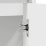 Bathroom Cabinet White 60x33x61 cm Engineered Wood 802642