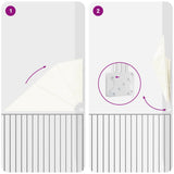 Collapsible Balcony Side Awning Cream 160x240 cm 41577