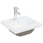 ZNTS 2 Piece Bathroom Furniture Set Concrete Grey Engineered Wood 3324913