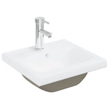 ZNTS 2 Piece Bathroom Furniture Set Concrete Grey Engineered Wood 3324913