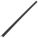 5 pcs Decking Angle Trims WPC 170 cm Black 45020