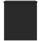 Storage Box Black 40x42x46 cm Engineered Wood 840647