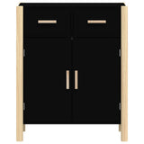 Sideboard Black 62x38x75 cm Engineered Wood 345676