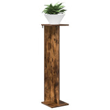 Plant Stand 2 pcs Smoked Oak 25 x 25.5 x 100.5 cm 899635