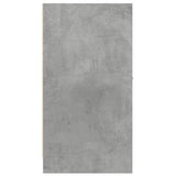 Apothecary Cabinet Concrete Grey 30x41x77.5 cm Engineered Wood 855154
