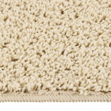 Shaggy Rug Cream 200x290 cm Anti Slip 340391