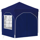 Pop-up Party Tent 192 x 192 x 245 cm Blue 42019835